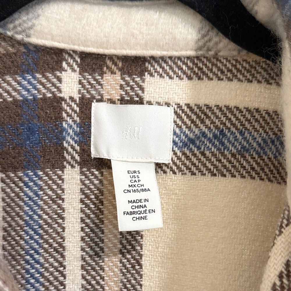 H&M Checkered Plaid Jacket - Picture 3 of 7